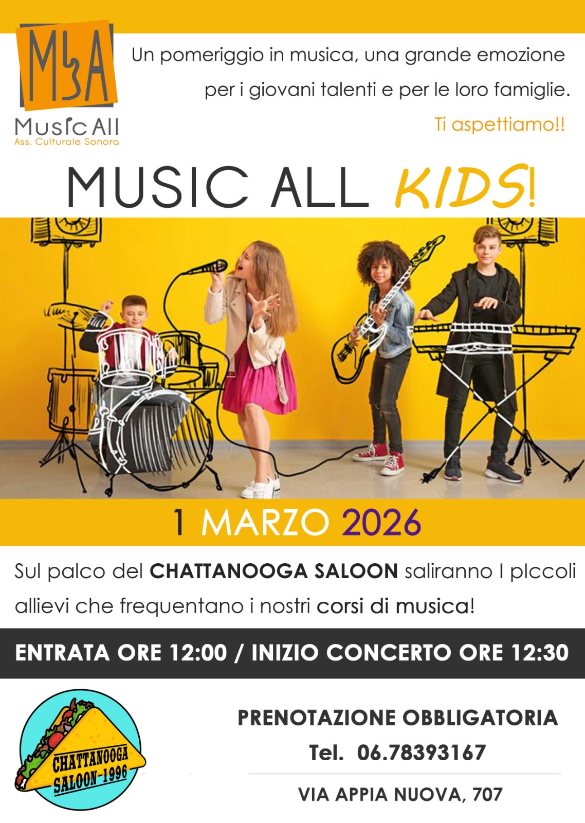saggio di musica bambini 2025-2026
